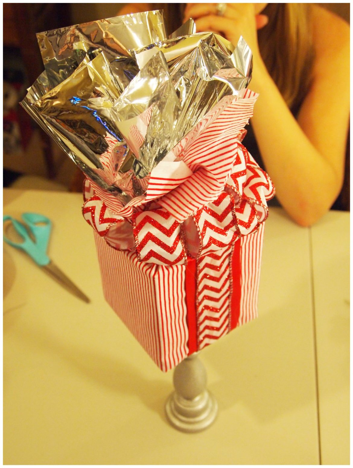 How to Make a DIY Christmas Centerpiece Custom Love Gifts